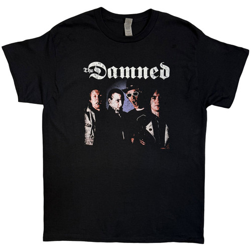 The Damned 'Photo EU Tour Summer 24' (Black) Ex-Tour T-Shirt