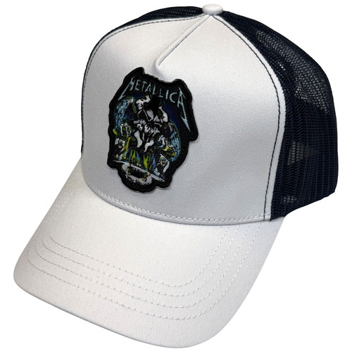 Metallica 'Stage Pit' (Blue & White) Trucker Cap