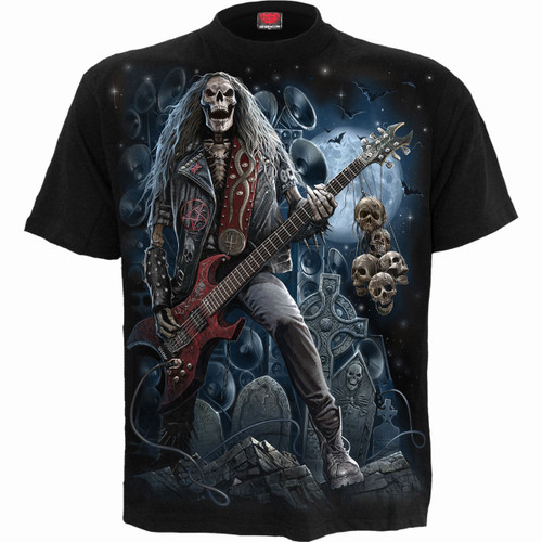 Spiral 'Grim Rocker' (Black) T-Shirt