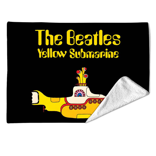 The Beatles 'Yellow Submarine' Sherpa Fleece Blanket