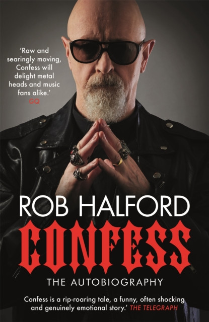 Rob Halford 'Confess' Paperback Book