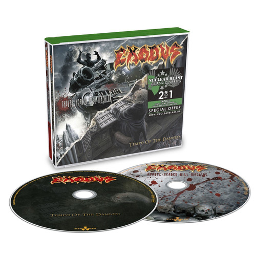 Exodus 'Tempo Of The Damned'  / 'Shovel Headed Kill Machine' 2CD