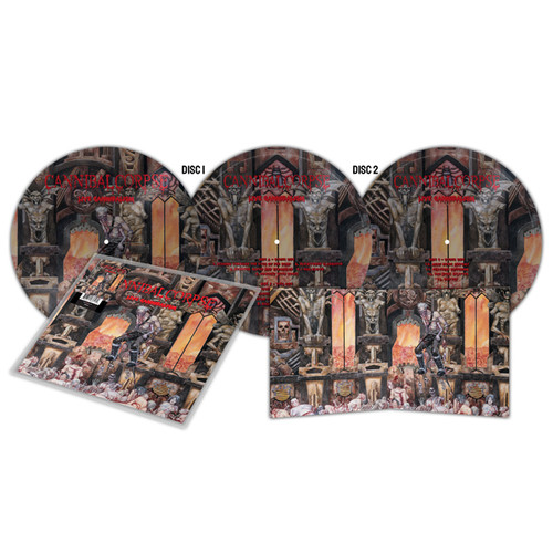 Cannibal Corpse 'Live Cannibalism' 2LP Picture Disc Vinyl