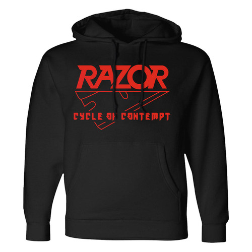 Razor 'Cycle of Contempt' (Black) Pullover Hoodie - US Import