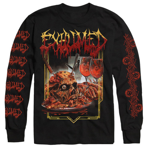 Exhumed 'To The Dead' (Black) Long Sleeve Shirt - US Import