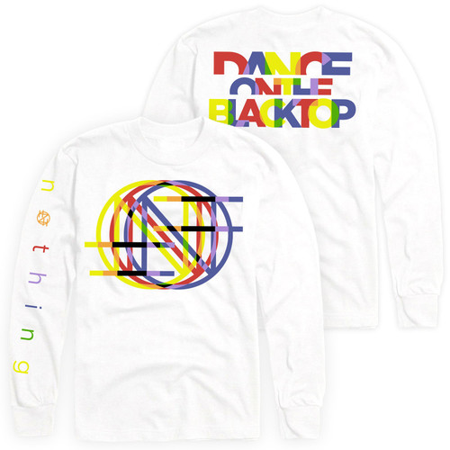 Nothing 'Dance On The Blacktop' (White) Long Sleeve Shirt - US Import