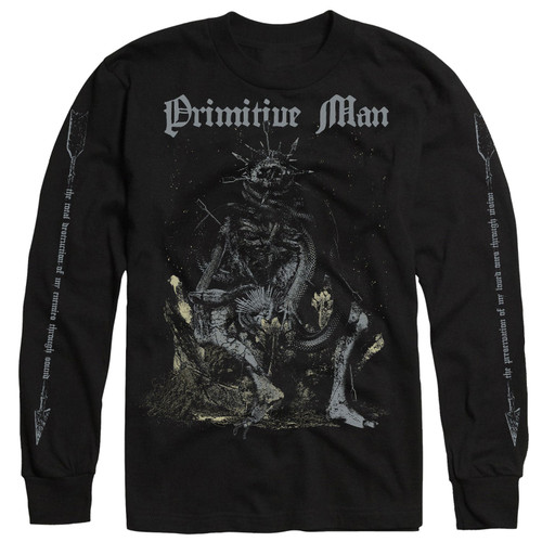Primitive Man 'Observance' (Black) Long Sleeve Shirt - US Import