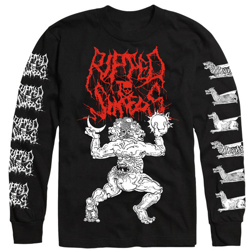 Ripped to Shreds 'Sanshi' (Black) Long Sleeve Shirt - US Import