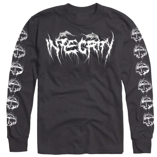 Integrity 'Batwing Logo' (Charcoal) Long Sleeve Shirt - US Import