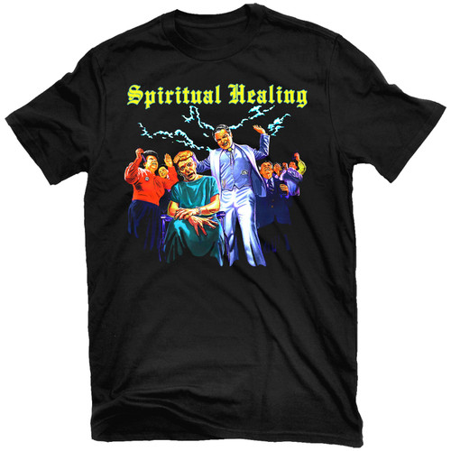 Death 'Spiritual Healing North American Tour - 1990' (Black) T-Shirt - US Import