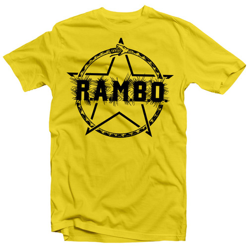 R.A.M.B.O. 'Defy Extinction' (Yellow) T-Shirt - US Import