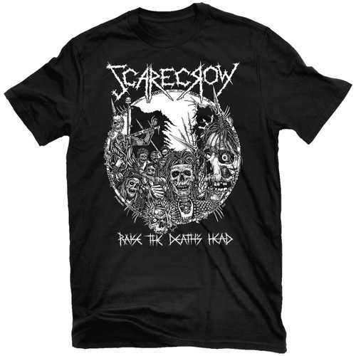 Scarecrow 'Raise the Death's Head' (Black) T-Shirt - US Import