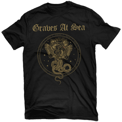 Graves at Sea 'The Curse That Is' (Black) T-Shirt - US Import