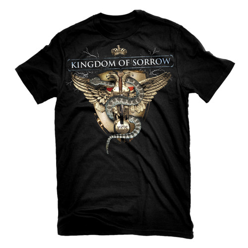 Kingdom of Sorrow 'Iron Eagle' (Black) T-Shirt - US Import