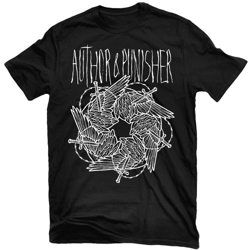 Author & Punisher 'Nocturnal Birding' (Black) T-Shirt - US Import