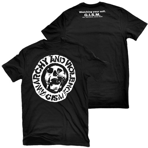GISM 'Anarchy and Violence' (Black) T-Shirt - US Import