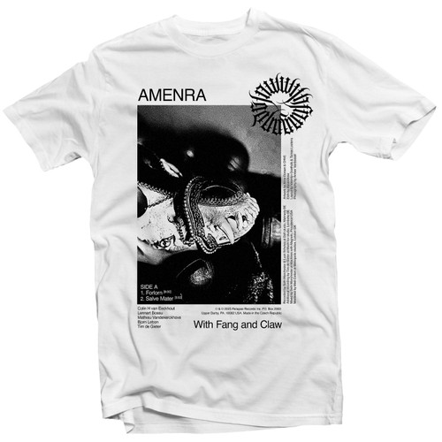 Amenra 'With Fang And Claw' (White) T-Shirt - US Import