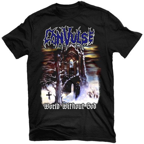 Convulse 'World Without God' (Black) T-Shirt - US Import
