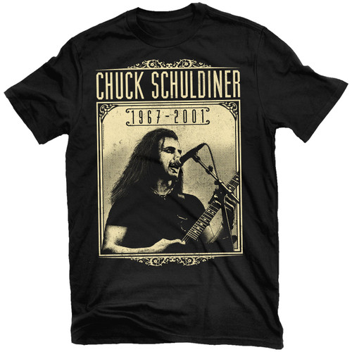 Chuck Schuldiner & Death 'Tribute #2' (Black) T-Shirt - US Import