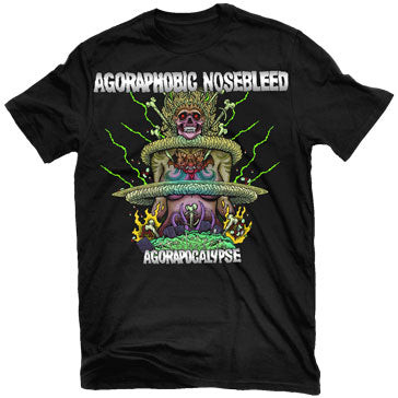 Agoraphobic Nosebleed 'Agorapocalypse' (Black) T-Shirt - US Import