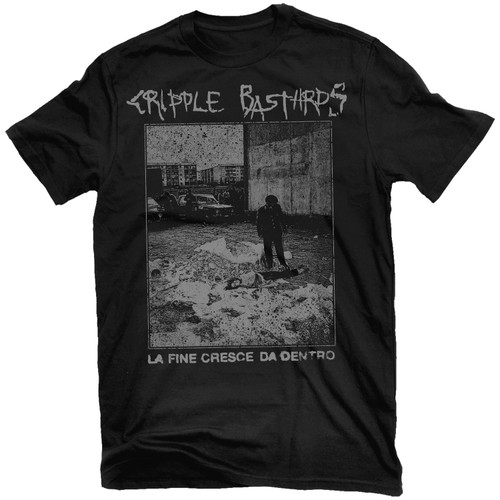 Cripple Bastards 'La Fine Cresce Da Dentro' (Black) T-Shirt - US Import