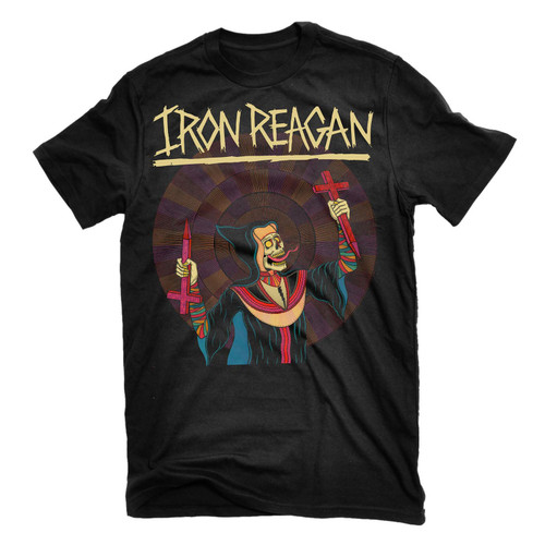 Iron Reagan 'Crossover Ministry' (Black) T-Shirt - US Import