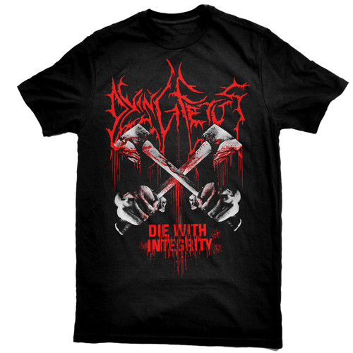 Dying Fetus 'Die With Integrity' (Black) T-Shirt - US Import