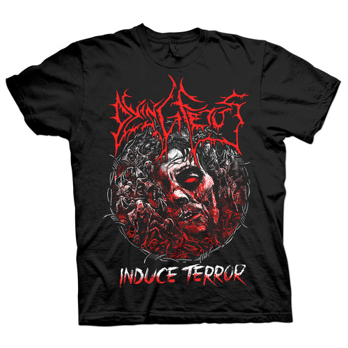 Dying Fetus 'Induce Terror' (Black) T-Shirt - US Import