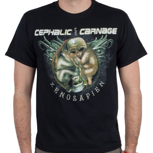 Cephalic Carnage 'Xenosapien' (Black) T-Shirt - US Import