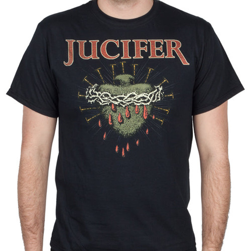 Jucifer 'Sacred Heart' (Black) T-Shirt - US Import