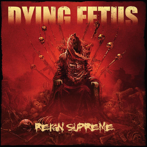 Dying Fetus 'Reign Supreme' LP Blood Red Cloudy Vinyl