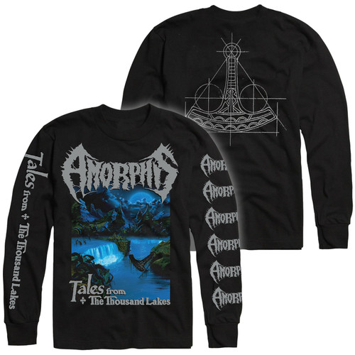 Amorphis 'Tales From The Thousand Lakes' (Black) Long Sleeve Shirt - US Import
