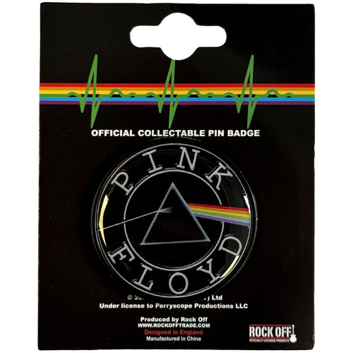 Pink Floyd 'Circle Logo' Pin Badge