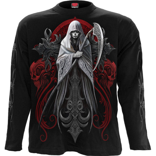 Spiral 'Reaperess' (Black) Long Sleeve Shirt
