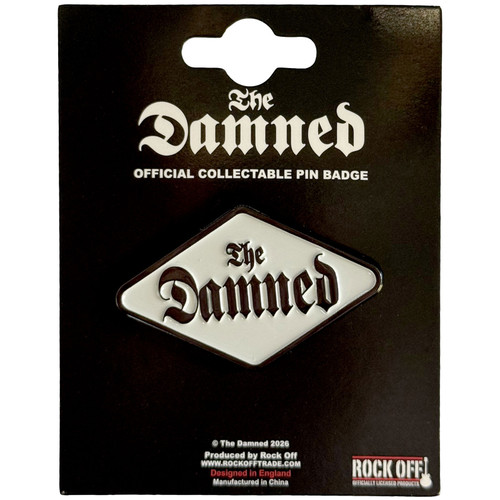 The Damned 'Gothic Logo' (Black) Beanie Hat | Eyesore Merch