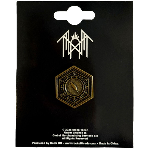 Sleep Token 'Emergence Feathered Host' Pin Badge