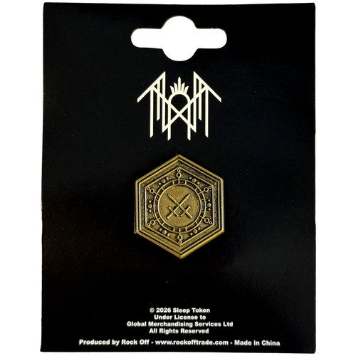 Sleep Token 'Emergence House Veridian' Pin Badge