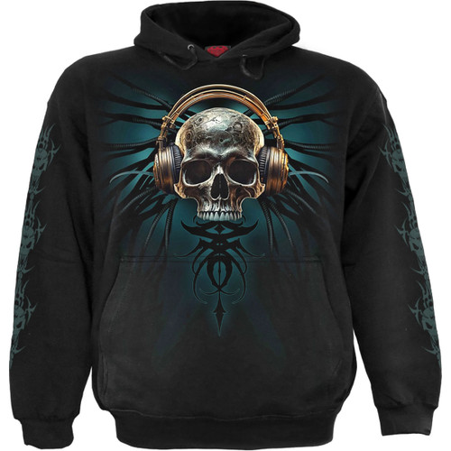 Spiral 'Dread Rocks' (Black) Pullover Hoodie