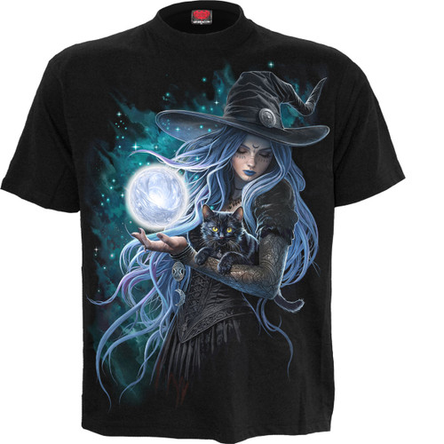 Spiral 'Mystic Moon' (Black) T-Shirt