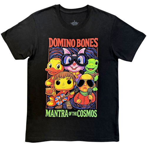 Mantra of the Cosmos 'Domino Bones' (Black) T-Shirt