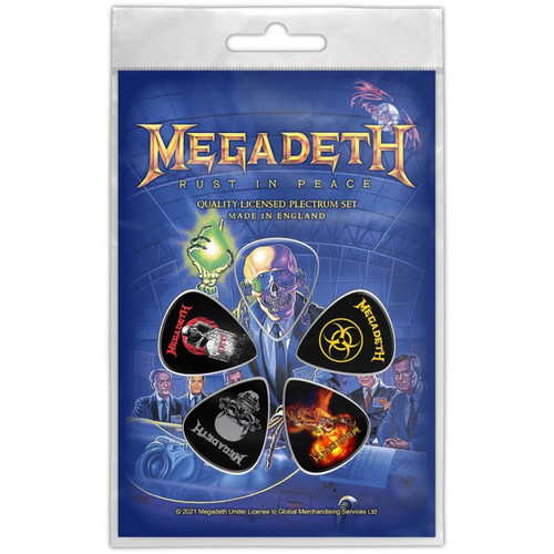 Megadeth 'Rust In Peace' Plectrum Pack