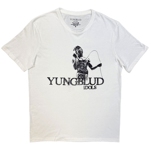 YUNGBLUD 'Idols Mic' (White) T-Shirt