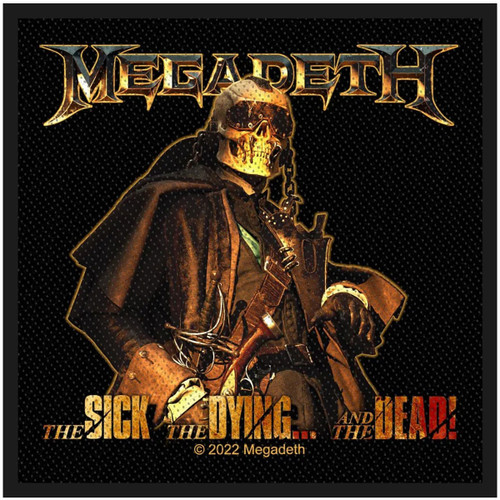 Megadeth 'The Sick, The Dying And The Dead' Woven Patch