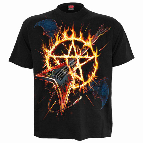 Spiral 'Hot Metal' (Black) T-Shirt