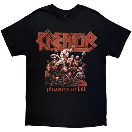 Kreator 'Pleasure To Kill' (Black) T-Shirt