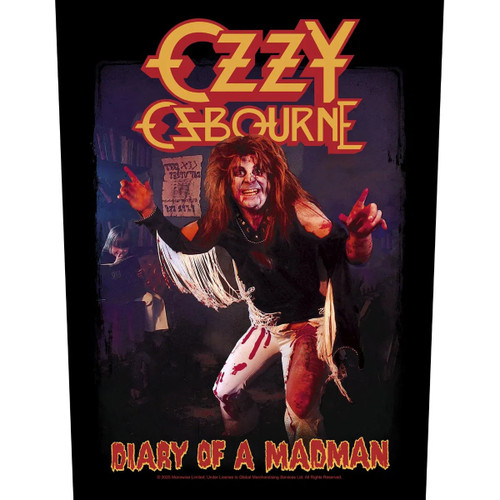Ozzy Osbourne 'Diary Of A Madman' Back Patch