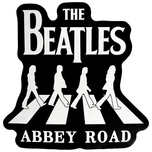 The Beatles 'Abbey Road Silhouettes' Sticker