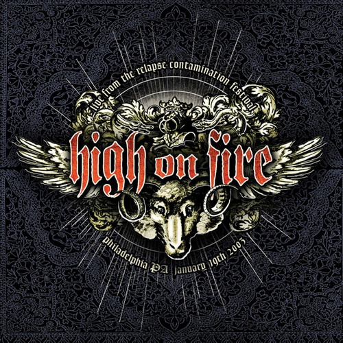 High on Fire 'Live At The Contamination Fest' CD Jewel Case