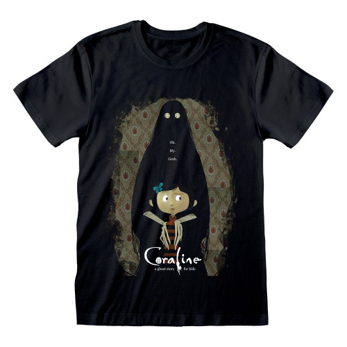 Coraline 'Oh My Gosh' (Black) T-Shirt