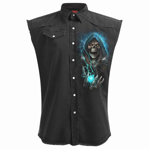 Spiral 'Dead Metal' (Black) Worker Shirt